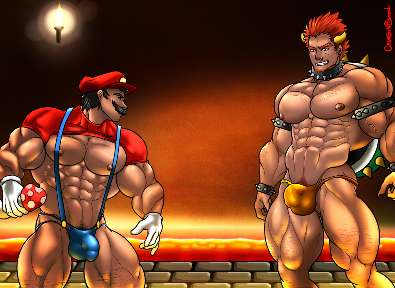 thecrimsonblood:  This is for my friend ObeYecowMy version of human Bowser (koopa)