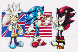 shadowandmaria:  Sonic countries by ~f-sonic