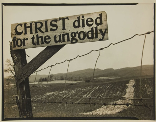 middleamerica:Christ Died for the Ungodly, 1936, Margaret Bourke-White