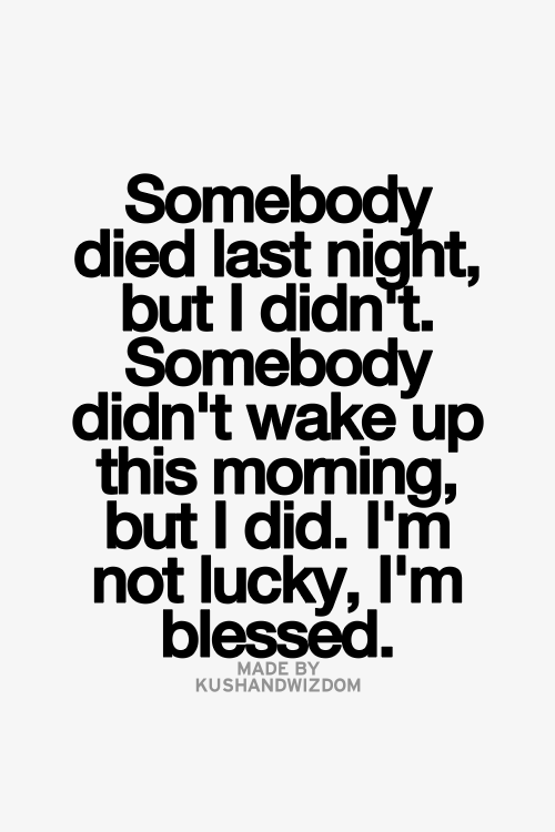 Something I think about often working in a hospital…