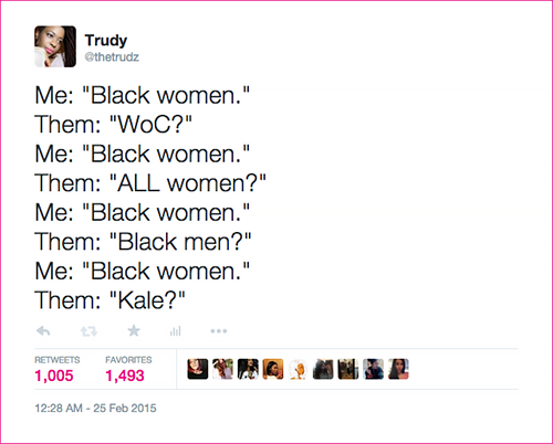 gradientlair:Black Women, Online Space and Boundaries No, you don’t own Black