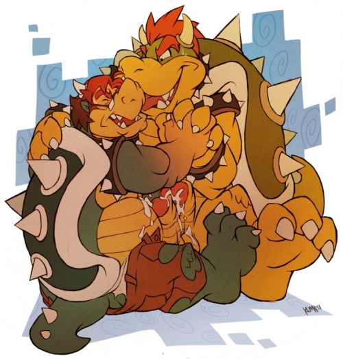 whitetigerfur:  Some gay bowser as reqested from my friend Ulises. He asked on kik and you can too, just send me a message to Whitetigerfur and be friendly! :3 