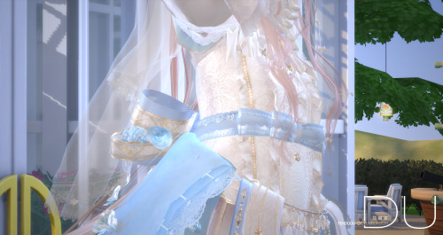 【FenDuDu-DT】Fairytale Princess Costume(Patron Exclusive)——衣服参考 奇迹暖暖——Clothes reference Love Nikki——里