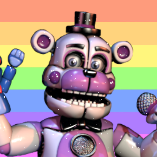 fnafkinsupport:A BUNCHA (pastel) GAY FUNTIME FREDDY PRIDECONS! thats what ill call them.. pride icon