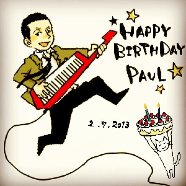 HAPPY BIRTHDAY PAUL!!!
Thanks @maguro0711 for the awesome art!