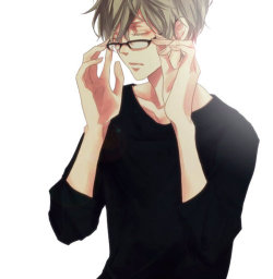 chicken-chan:  I love boys with glasses :3