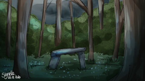 Designing some backgrounds for my first short \o/