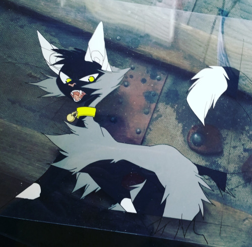 entoxia:some cel painting experiments i did the other week featuring dean and kitty kat. ive learned a lot during these, but have some more experimenting to do..