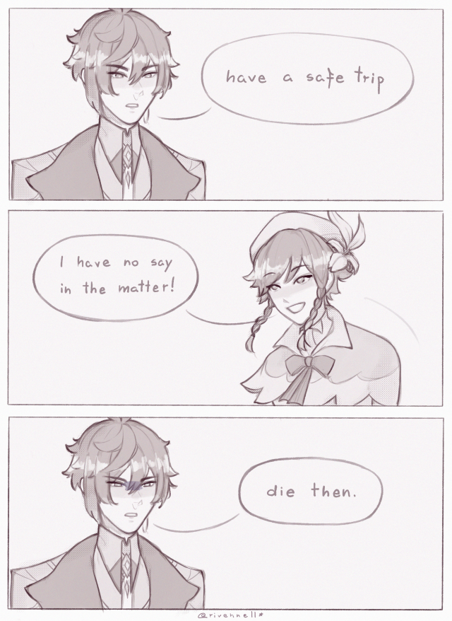 rivennell:barbatos and morax are bestiesss