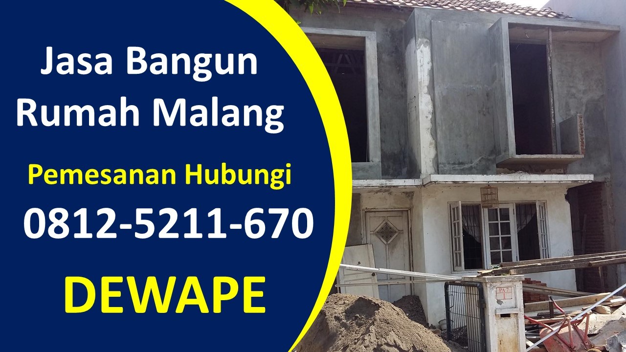 Jasa Bangun Rumah Malang TELP WA 0812 5211 670