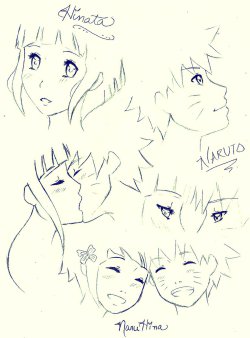 dokidokiotps:  NaruHina Sketches by jOgArI-1030