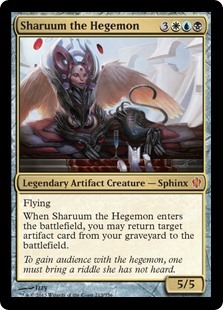 magicjudge:dovingrayeyed:apok-the-combomancer:Combo of the Day (2-21-16): $6.10Sharuum the Hegemon -