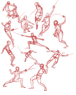 marin-everydaybox:  Some fencing studies