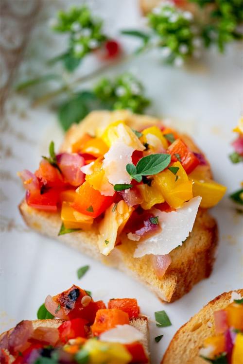 Vegetable Bruschetta