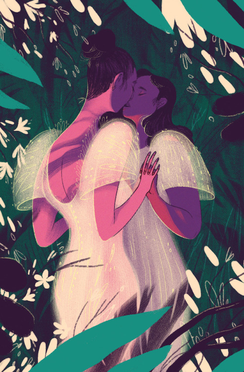 alexasharpe-art: ang panaad  My piece for IDEAL zine, which debuted this weekend @ SPX : )<3