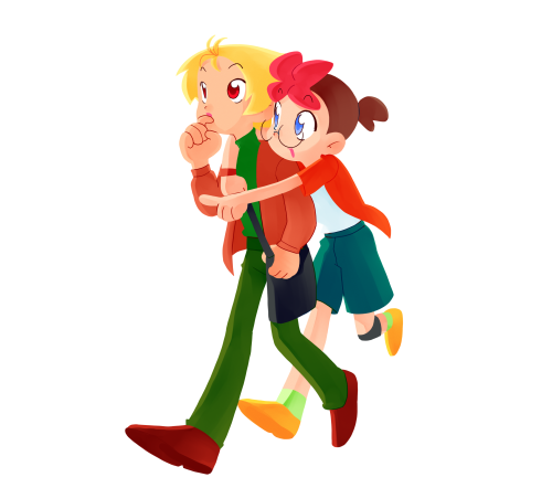 Ryou And Karin On Their Merry Way!!!