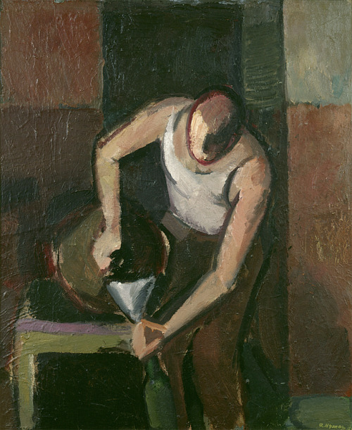 Bottler I  -   Olle Nyman , 1948Swedish, 1909 - 1999  oil on canvas , 81 x 67.5 cm