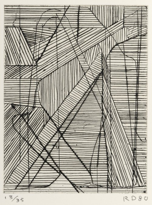 richard-diebenkorn: Irregular Grid, Richard Diebenkorn, 1980, Brooklyn Museum: Contemporary Art©