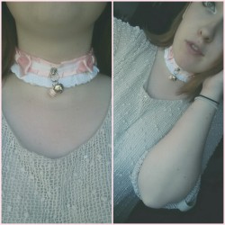 yesiamyourkitten:  My collar from @little-darling-kitten