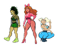 teachingyou-isnotmyjob:  dannyducker:  do you guys remember that post that was about beyonce, nicki minaj, and rihanna being the powerpuff girlsi’ve been thinking about that post for like a month   This pleases me