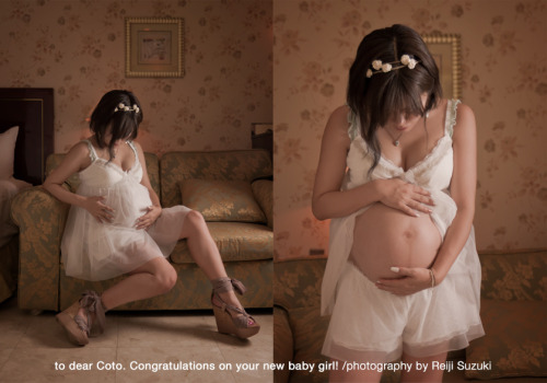 dear Coto, Congratulations on your new baby girl! photography by Reiji Suzuki