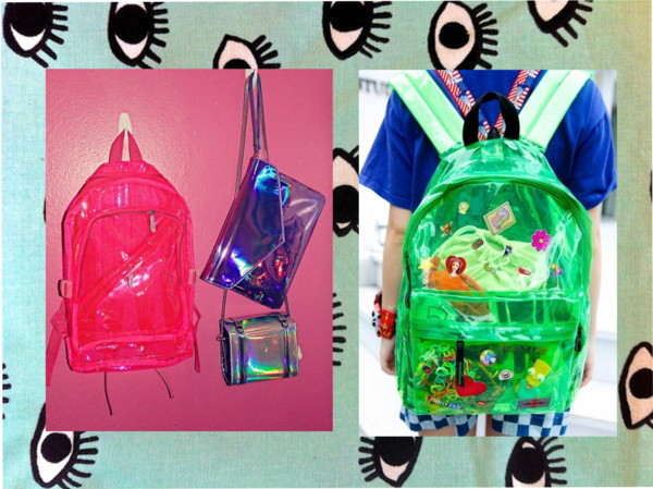 bamhbi:  i love transparent backpacks edit ehee (: yeshahay 