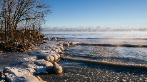 Winter SunriseElliot Park, Evanston