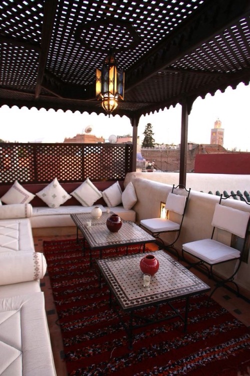 monbeaumaroc - Rooftop, Marrakech, Morocco.