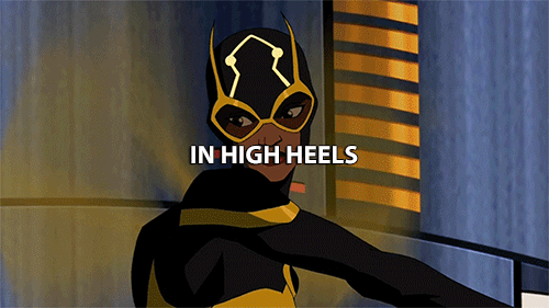 darkangelofdeath:  Woman? Is that meant to insult me? (inspired by x x) Teen Titans Ladies // Young Justice Ladies // Arkham Series Ladies //
