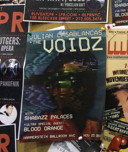 cultrecordsnyc:JCVZ + blood orange + shabazz palaceshammerstein ballroom, NYC 11/25/14