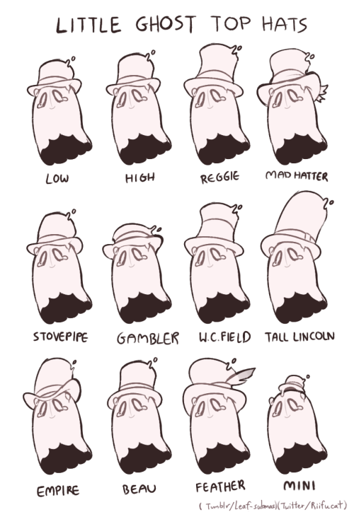 leaf-submas: Blooky show us about Fashions and Hats!