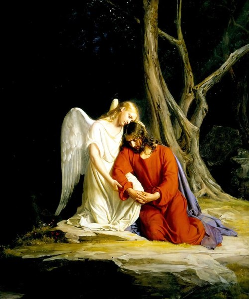 Christ at Gethsemane, Carl Heinrich Bloch, 1873