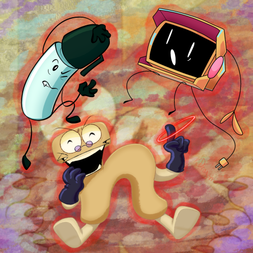 A Group Attack At Shim64, Aka_menace On Instagram And A_pineapple, Who All Attacked With Drawing My Lil
