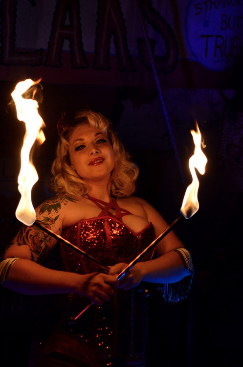 Fire eater. photographer: Rachel Schwebachpatreon. instagram.