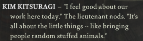 A Compilation Of Lt. Kim Kitsuragi Being Wholesome