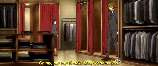ianime0:Free! -Dive to the Future- | Ep 0 | Makoharu looking good in their suits