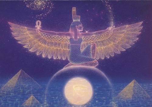 king-horus:Mother Isis by Gilbert Williams.