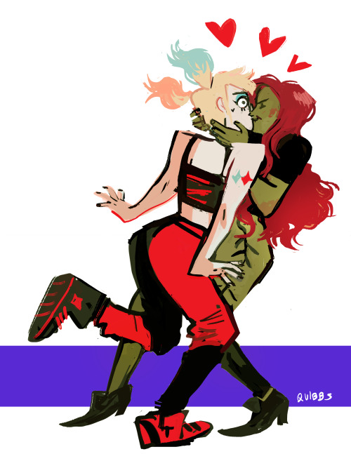 Quibbs:sum Harley And Ivy Because They’re Cute