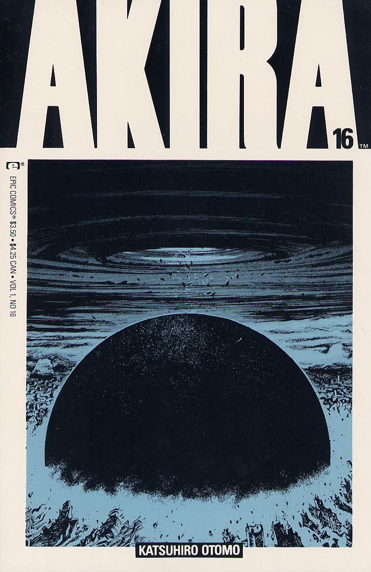 vintagemanga:  OTOMO Katsuhiro (大友 克洋), Akira / アキラEpic comics covers,