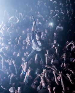 the-dillinger-escape-blog:  Killer photo from the tour kickoff at Webster Hall. 