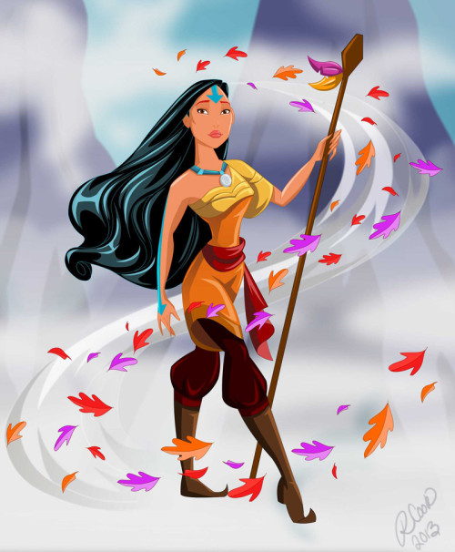 audreyii-fic: a-study-in-butts: ragamuffin-shauntilly: thedandilion: Avatar + Disney Princesses. :O&