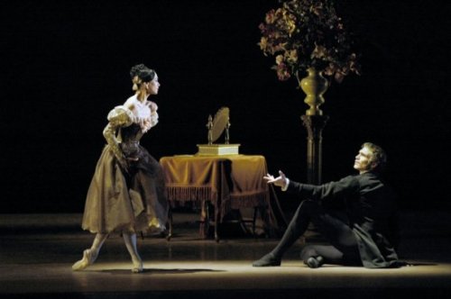 zacharushka:Lucia Lacarra and Marlon Dino in John Cranko’s ‘Onegin’.