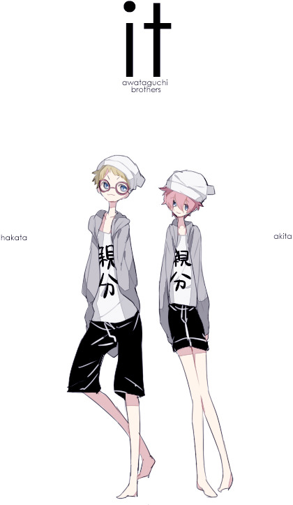 粟田口家族×下剋上親子Ｔシャツ親分に囲まれて幸せな子分（いちにい）