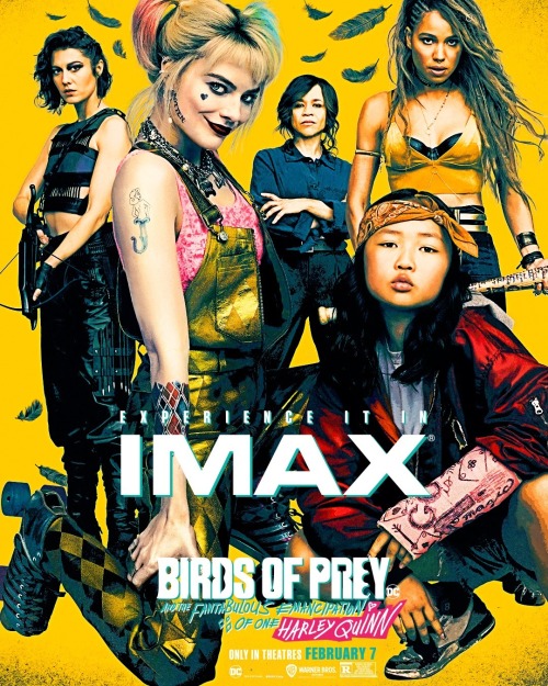 Mayhem in IMAX Birds of Prey (and the Fantabulous Emancipation of One Harley Quinn)Dir. Cathy Y