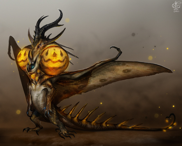 vcreatures:  Happy Halloween friends! Heres a couple of re-uploads of the festive