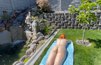 musesmischief:A little vitamin D before I get dressed for the day. 