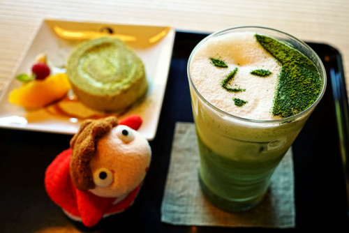 (Summer Version) Ponyo at Yojiya Cafe (よーじやカフェ) in Kyoto Japan by TOTORORO.RORO on Flickr.