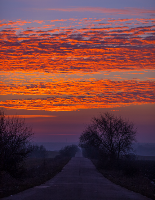 sunset sky