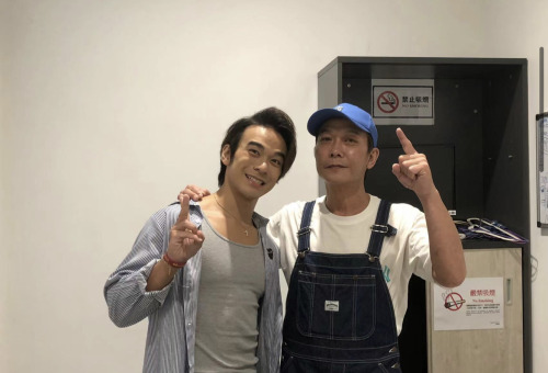 Chin Siu-Ho With His Oldest Son, Andrew Pong!