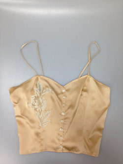 satinworshipper:1960s Bonwit Tellier silk camisoleby EssexAntiques on Etsy